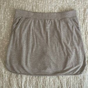 DENIM & CO. Active French Terry Pull-On Skort  1x Plus